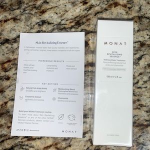 Monat Skin Revitalizing Essence water.